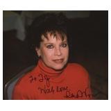 Bond girl Lana Wood signed photo