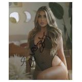 Model Aliciya Flores Signed Photo