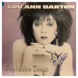 Lou Ann Barton Forbidden Tones signed album