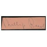 Big Town Phillip Reed signature cut