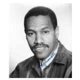 St Elsewhere Eric Laneuville signed photo