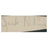 Crypt of The Living Dead Jack La Rue signature cut