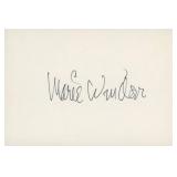 The Narrow Margin Marie Windsor signature cut