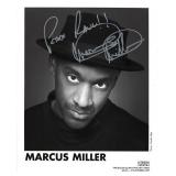 Musician Marcus Miller signed photo