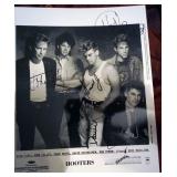 The Hooters band signed photo