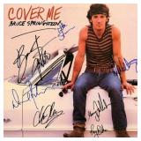 Bruce Springsteen 12 inch signed 'Cover Me'...