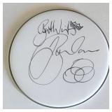 Jason Bonham Signed Drum Head