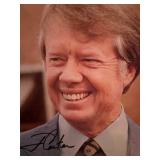 US President Jimmy Carter signed photo