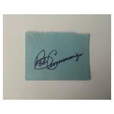 Saboteur Robert Cummings original signature