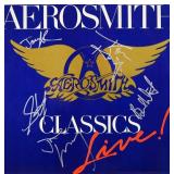 Aerosmith signed Classics Live! album