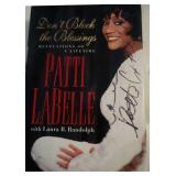 Patti LaBelle Don't Block the Blessings signed...