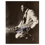 Chuck Berry signed photo