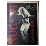 Ted Nugent signed photo