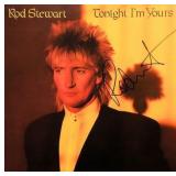 Rod Stewart Tonight I'm Yours signed album