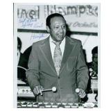 Bandleader Lionel Hampton Signed  Photo