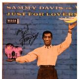 Sammy Davis Jr. signed Just For Lovers album