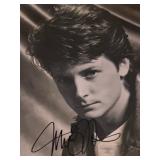 Back to the Future Michael J. Fox signed photo