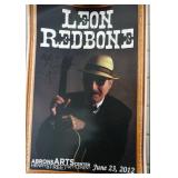 Leon Redbone signed poster