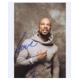 Rapper Common signed photo