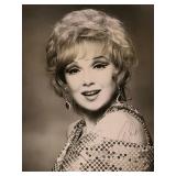 Comedian Edie Adams signed photo