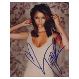 Supermodel Tyra Banks signed photo