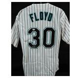 Florida Marlins Cliff Floyd Signed Jersey