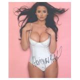 Lingerie Model Abigail Ratchford Signed Photo