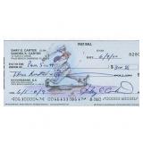 New York Mets Gary Carter Signed Cancelled...