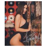 Lingerie Model Amanda Paris Signed Photo