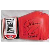 Tomasz Adamek and Chris Arreola Signed Red...