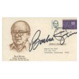 Barbara Streisand signature cut. GFA Authenticated