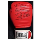 Teddy Atlas Signed Red Everlast Boxing Glove