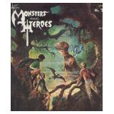 Monsters and Heroes signed magazine