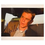 Syriana Matt Damon Signed Movie Photo