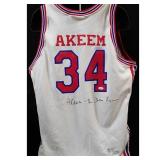 Houston Cougars Hakeem Olajuwon Signed Jersey