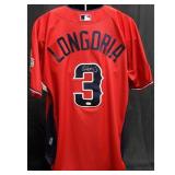 Tampa Bay Rays Evan Longoria Signed Jersey