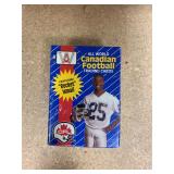 All World Canadian Football card box