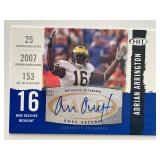 University of Michigan Adrian Arrington 2008...