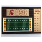 USC Football National Champions Plaque