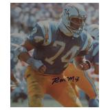 Ron Mix signed photo