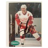 Detroit Red Wings Gerard Gallant 1992 Pro Set...