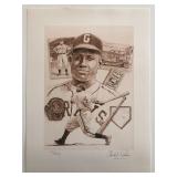 Buck Leonard Artwork. Individually Numbered...