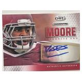 Damontre Moore 2013 Sage Hit #A9 signed trading...