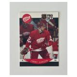 Detroit Red Wings Jimmy Carson 1990 Pro Set #67...