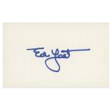 Ed Yost original signature