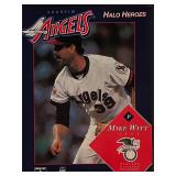 Mike Witt Anaheim Angels Halo Heroes...