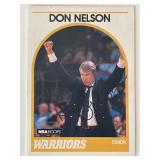 Warriors Don Nelson signed 1989-90 #273 NBA...