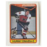 Philadelphia Flyers Murray Craven 1990 Topps...