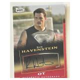 Rob Havenstein signed autograph card