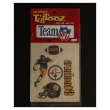 Vintage 1992 NFL Pittsburg Steelers Tattoos